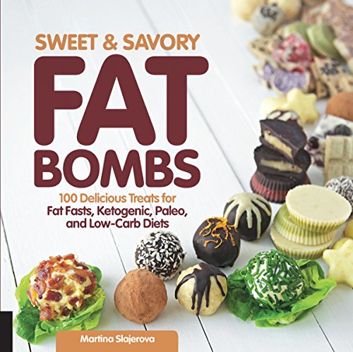 Sweet and Savory Fat Bombs: 100 Delicious Treats for Fat Fasts, Ketogenic, Paleo, and Low-Carb Diets (2) (Keto for Your Life, Band 2) von Fair Winds Press