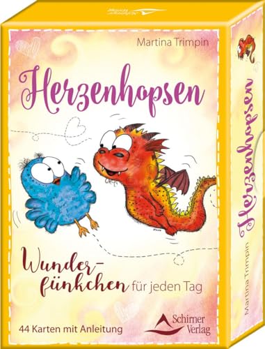 Herzenhopsen - Wunderfünkchen für jeden Tag: 44 Karten mit Anleitung von Schirner Verlag