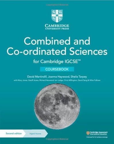 Cambridge IGCSE(TM) Combined and Co-ordinated Sciences Coursebook with Digital Access (2 Years) (Cambridge International Igcse) von Cambridge University Pr.