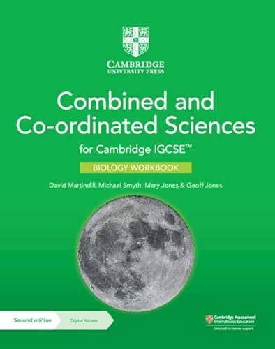 Cambridge Igcse Combined and Co-Ordinated Sciences Biology Workbook + Digital Access 2 Years (Cambridge International Igcse) von Cambridge University Press