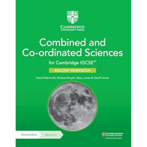 Cambridge Igcse Combined and Co-Ordinated Sciences Biology Workbook + Digital Access 2 Years (Cambridge International Igcse) von Cambridge University Press