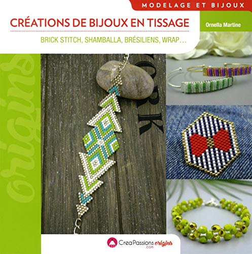 créations de bijoux en tissage : brick stitch, shamballa , brésiliens, wrap von CREAPASSIONSCOM