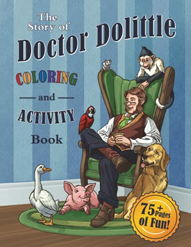 The Story of Doctor Dolittle Coloring and Activity Book von Tolwis