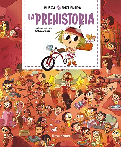 Busca y encuentra. La prehistoria (Libros de actividades) von Timun Mas Infantil