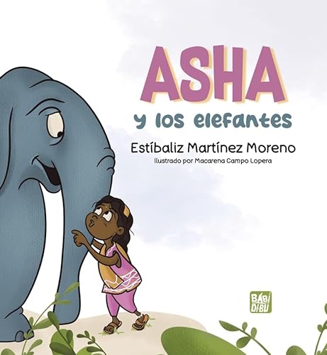 Asha y los elefantes von BABIDI-BÚ
