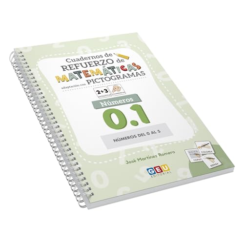 Cuaderno de refuerzo de matemáticas. Adaptación con pictogramas. Números 0.1 Cuaderno de refuerzo de matemáticas. Adaptación con pictogramas. Números 0.1 von Editorial GEU
