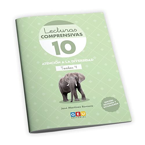 Lecturas comprensivas 10. Cuaderno de refuerzo escolar I 3º de primaria I Ejercicios de comprensión lectora. Ortografía y gramática. Textos descriptivos. Pauta cuadrícula I Editorial GEU. Lecturas comprensivas 10. Cuaderno de refuerzo escolar I 3º de primaria I Ejercicios de comprensión lectora. Ortografía y gramática. Textos descriptivos. Pauta cuadrícula I Editorial GEU. von Editorial GEU
