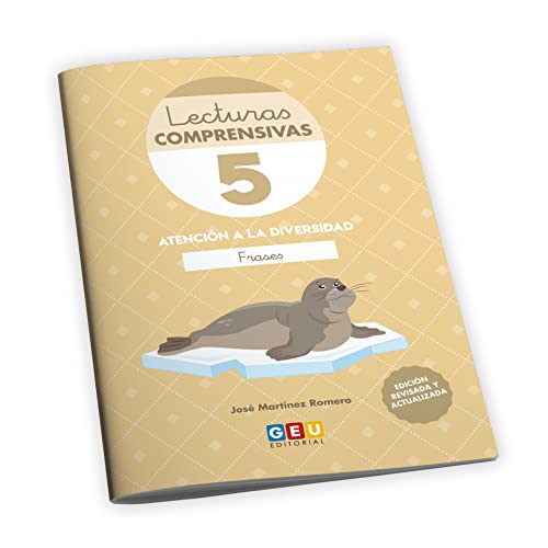 Lecturas comprensivas 5. Cuaderno de refuerzo escolar I 1º de primaria I Ejercicios de comprensión lectora. Leo frases. Pauta Cuadrícula I Editorial GEU. Lecturas comprensivas 5. Cuaderno de refuerzo escolar I 1º de primaria I Ejercicios de comprensión lectora. Leo frases. Pauta Cuadrícula I Editorial GEU.