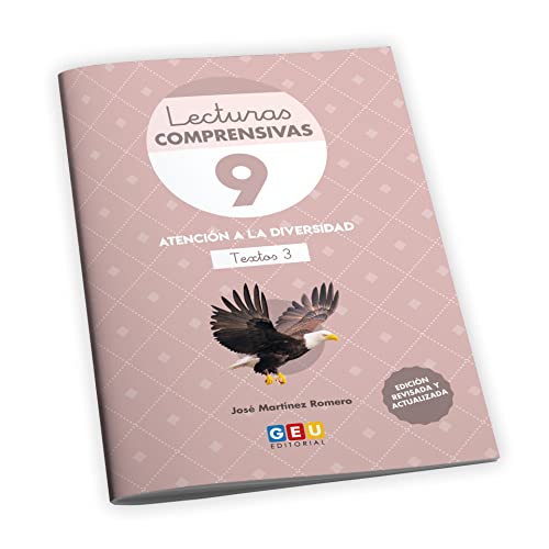 Lecturas comprensivas 9. Cuaderno de refuerzo escolar I 2º de primaria I Ejercicios de comprensión lectora. Ortografía y gramática. Leo Textos hasta 300 palabras. Pauta cuadrícula I Editorial GEU. von Editorial GEU