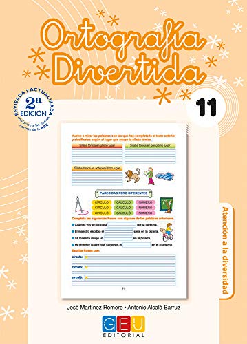 Ortografía divertida 11 Ortografía divertida 11 von Editorial GEU