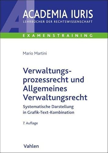 Verwaltungsprozessrecht und Allgemeines Verwaltungsrecht: Systematische Darstellung in Grafik-Text-Kombination (Academia Iuris - Examenstraining) von Vahlen