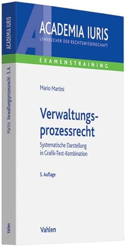 Verwaltungsprozessrecht: Systematische Darstellung in Grafik-Text-Kombination (Academia Iuris - Examenstraining)