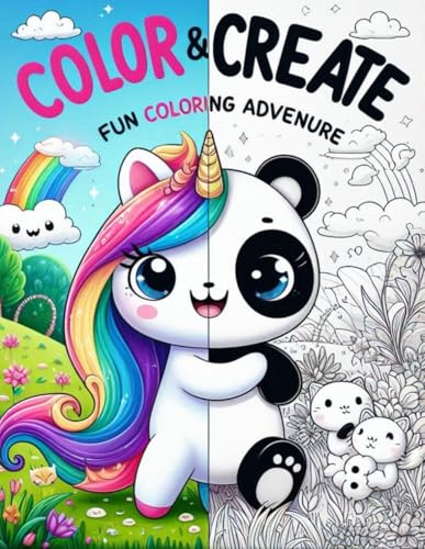 Color & Create: A Fun Coloring Adventure – A Unique Coloring Book for Kids Ages 4-8 Color & Create: A Fun Coloring Adventure – A Unique Coloring Book for Kids Ages 4-8 von Independently published