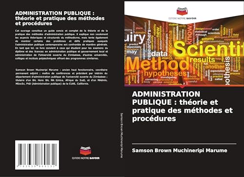 ADMINISTRATION PUBLIQUE : théorie et pratique des méthodes et procédures von VDM Verlag