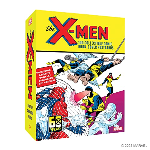 Marvel The X-Men: 100 Collectible Comic Book Cover Postcards von Chronicle Books