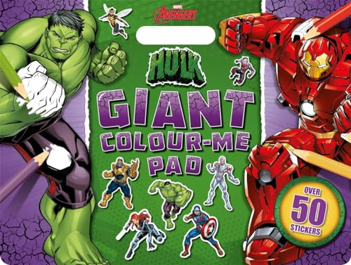 Marvel Avengers Hulk: Giant Colour Me Pad von Autumn Publishing