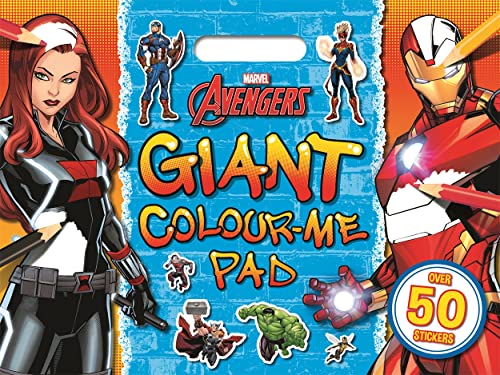 Marvel Avengers: Giant Colour Me Pad von Autumn Publishing