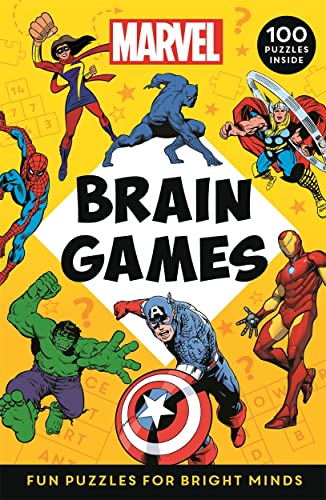 Marvel Brain Games: Fun puzzles for bright minds von Studio Press