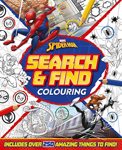 Marvel Spider-Man: Search & Find Colouring (SEARCH FIND COLOURING MARVEL)