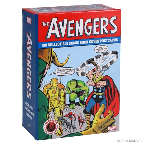 Avengers: 100 Collectible Comic Book Cover Postcards