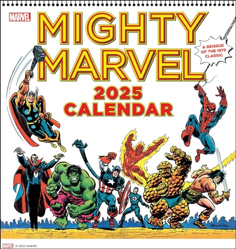 Mighty Marvel 2025 Wall Calendar: A Reissue of the 1975 Classic Mighty Marvel 2025 Wall Calendar: A Reissue of the 1975 Classic von HARRY N ABRAMS INC.