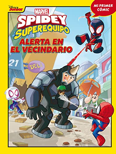 Spidey y su superequipo. Alerta en el vecindario: Mi primer cómic 4 von LIBROS DISNEY EDITORIAL