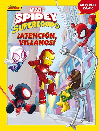 Spidey y su superequipo. ¡Atención, villanos!: Mi primer cómic 6 von Libros Disney