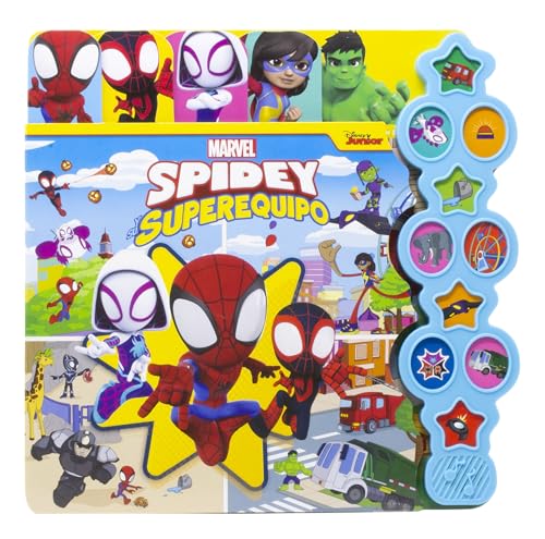 Spidey y su superequipo. Libro con 10 sonidos Spidey y su superequipo. Libro con 10 sonidos von Libros Disney