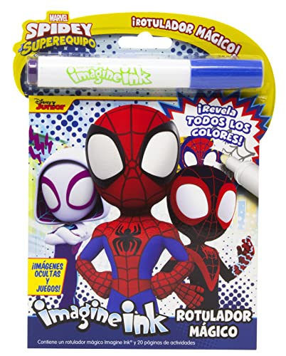 Spidey y su superequipo. Rotulador mágico: Libro de colorear y actividades con rotulador mágico von Libros Disney