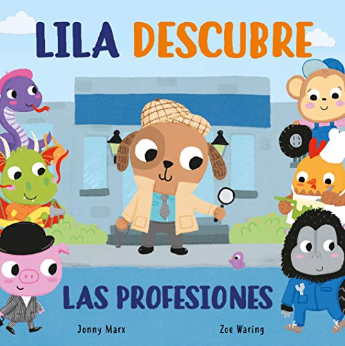Lila descubre las profesiones (Abre y descubre. Libro de cartón con solapas) (Pequeñas manitas) von BEASCOA
