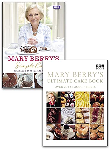 Mary Berry's Ultimate Cake Book and Simple Cakes 2 Books Collection Set