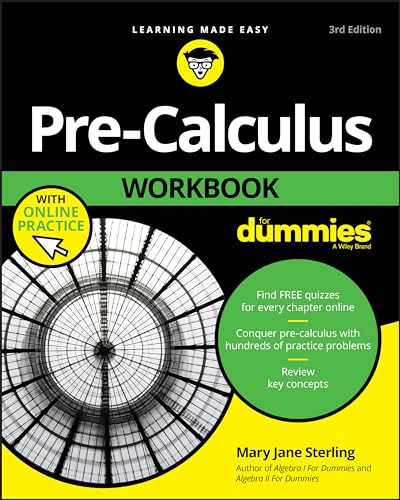 Pre-Calculus Workbook For Dummies, 3rd Edition von For Dummies