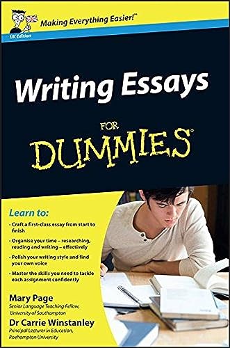 Writing Essays for Dummies Writing Essays for Dummies