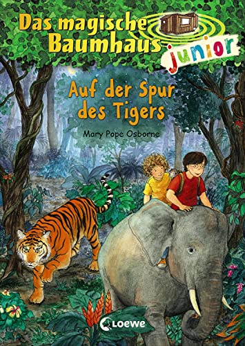 Das magische Baumhaus junior (Band 17) - Auf der Spur des Tigers: Kinderbuch zum Vorlesen und ersten Selberlesen - Mit farbigen Illustrationen - Für Mädchen und Jungen ab 6 Jahre
