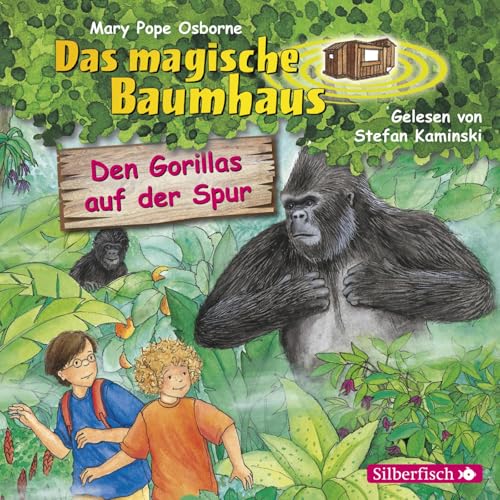 Den Gorillas auf der Spur (Das magische Baumhaus 24): 1 CD
