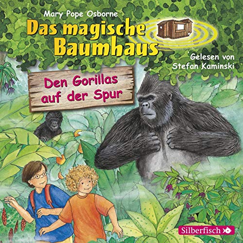 Den Gorillas auf der Spur (Das magische Baumhaus 24): 1 CD