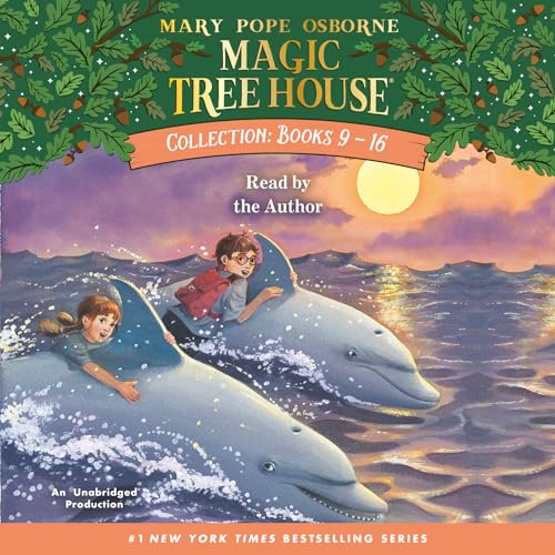 Magic Tree House Collection: Books 9-16: #9: Dolphins at Daybreak; #10: Ghost Town; #11: Lions; #12: Polar Bears Past Bedtime; #13: Volcano; #14: ... Ships; #16: Olympics (Magic Tree House (R))