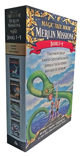 Magic Tree House Merlin Missions Books 1-4 Boxed Set: Christmas in Camelot, Haunted Castle on Hallows Eve, Summer of the Sea Serpent, Winter of the Ice Wizard (Magic Tree House (R) Merlin Mission) von Random House Books for Young Readers