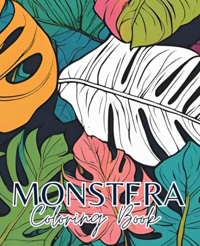 Monstera coloring book with 51 pages | Plants Coloring Book | Leaves Coloring Book | Nature Coloring Book | Green Coloring Book | Flora Coloring Book | Jungle coloring book Monstera coloring book with 51 pages | Plants Coloring Book | Leaves Coloring Book | Nature Coloring Book | Green Coloring Book | Flora Coloring Book | Jungle coloring book von Independently published