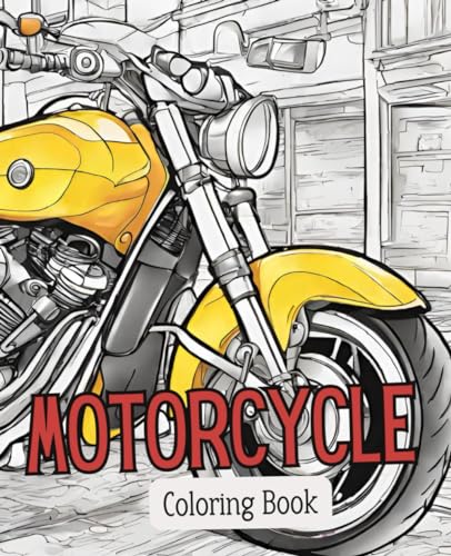 Motorcycle coloring book with 51 pages | Coloring book for men | Coloring book for boys | Vehicle Coloring book: Rev Up Your Imagination with Our Motorcycle Coloring Book! Motorcycle coloring book with 51 pages | Coloring book for men | Coloring book for boys | Vehicle Coloring book: Rev Up Your Imagination with Our Motorcycle Coloring Book! von Independently published