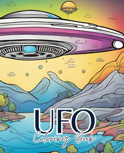 UFO coloring book with 51 pages | Alien Coloring Book | Space coloring book: Discover the wonders of space with this UFO coloring book for endless creativity! UFO coloring book with 51 pages | Alien Coloring Book | Space coloring book: Discover the wonders of space with this UFO coloring book for endless creativity! von Independently published