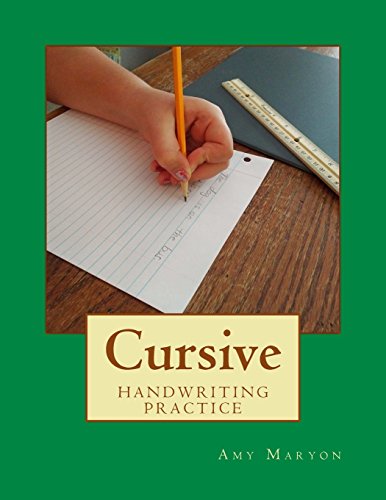 Cursive handwriting practice von CREATESPACE