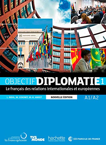 Objectif Diplomatie: Livre de l'eleve + CD audio 1 (Levels A1-A2) + Parcours