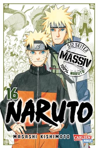 Naruto Massiv 16: Die Originalserie als umfangreiche Sammelbandausgabe! (16) von CARLSEN MANGA