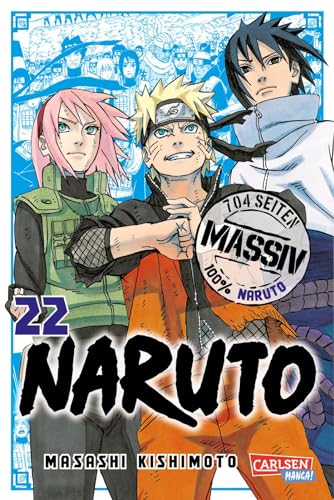 Naruto Massiv 22: Die Originalserie als umfangreiche Sammelbandausgabe! von CARLSEN MANGA