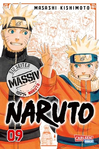 Naruto Massiv 9: Die Originalserie als umfangreiche Sammelbandausgabe! (9) von Carlsen Verlag GmbH