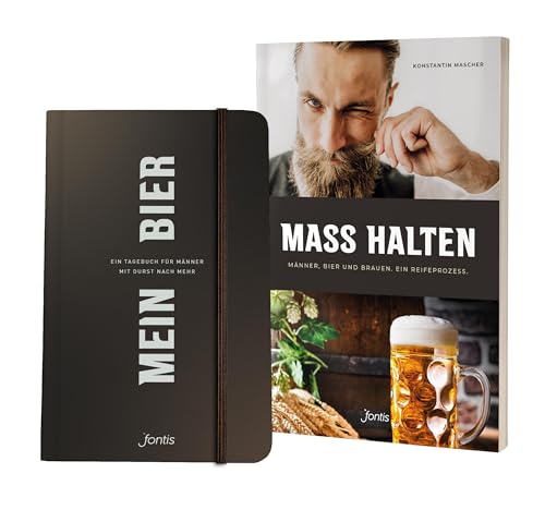 Paket: Sachbuch "MASS HALTEN" plus Tagebuch "MEIN BIER": Buch und Tagebuch für Männer mit Durst nach mehr Paket: Sachbuch "MASS HALTEN" plus Tagebuch "MEIN BIER": Buch und Tagebuch für Männer mit Durst nach mehr