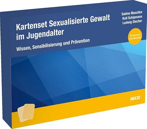 Kartenset Sexualisierte Gewalt im Jugendalter: Wissen, Sensibilisierung und Prävention. 89 Karten mit Booklet. Ab Klasse 8 von Beltz