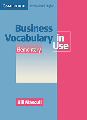 Business Vocabulary in Use: Elementary to Pre-intermediate Second edition. Edition with answers and CD-ROM von Klett