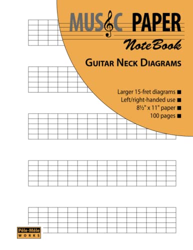 MUSIC PAPER NoteBook - Guitar Neck Diagrams (scales & modes, Band 3) von Ingramcontent